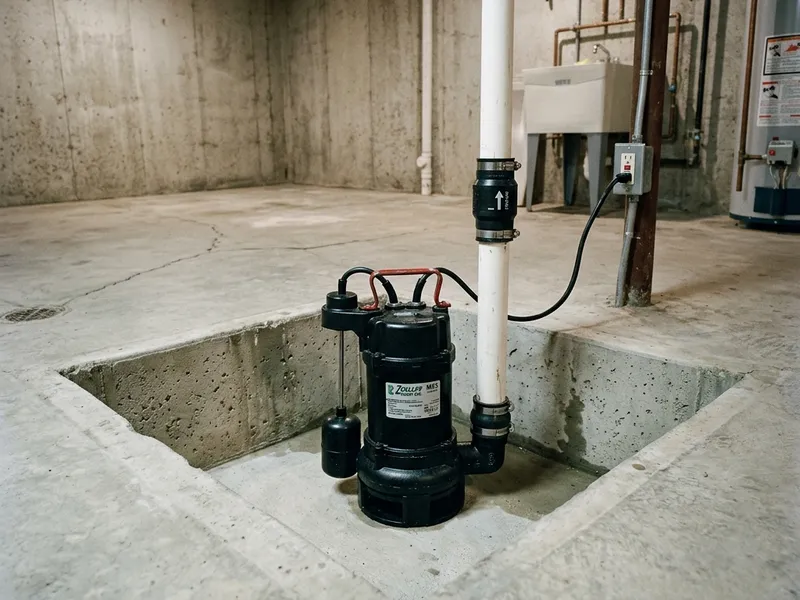 Sump Pump Installation Plumber in Sammons Point, IL